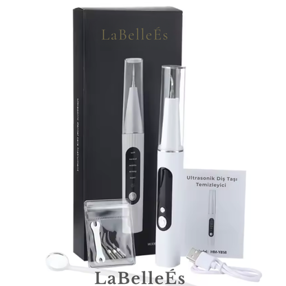 LaBelleÉs SmilePro™ Ultrasonik Diş Taşı Temizleyici – 5 Modlu LED’li Profesyonel Bakım Cihazı